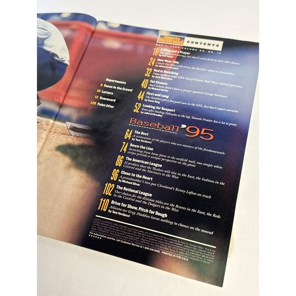 Sports Illustrated Baltimore Orioles Cal Ripken Jr 1995 MLB Baseball Magazine - Picture 5 of 5